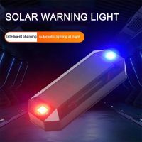 【LZ】◘  Impermeável Strobe Luz de Advertência Universal Mini Tail Light Night Ride Anti-Roubo Cuidado Lâmpada Carro Solar LED Light Para Motocicleta