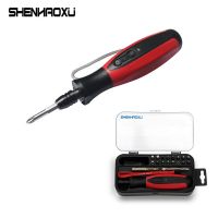 3.6V Cordless Electric Screwdriver With Chargeable Battery Cordless Drill DIY Power tools LED working light with 27 Bits Drills  Drivers