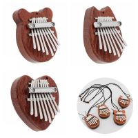 【YF】 Thumb 8 Kalimba Sapele Wood Mbira Musical Instrument