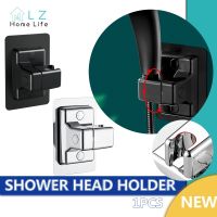 Adjustable Shower Holder Suction Cup Holder Showerhead Holder Plating Shower Rail Head Holder Bathroom Wall Mount Bracket