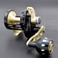 Light Jigging Reel 30kg Drag Power Left/Right Hand 6.3:1 High Speed Retrieve Saltwater Lever Drag Boat Trolling Fishing