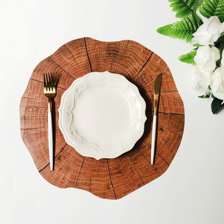 cc-imitation-wood-grain-placemat-round-table-dining-non-placemats-insulation-bowl-coaster