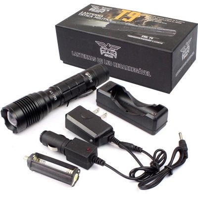 ไฟฉาย T9 (JY-8892)ชาร์จ USB(แถมถ่านชาร์จ1ก้อน) ไฟฉายแรงสูง ไฟฉายเดินป่า ไฟฉาย XML-T9 LED Zoom Flashlight