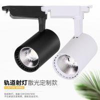 Three color changing light rail lamp led to shoot the light clothing shop market barbers home sitting room cob guide to shoot the light --sd230726❈✶卐