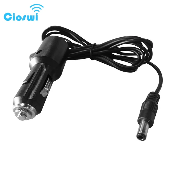 Wiflyer 1.5Meter DC 12V 2A Car Power Adapter EMARK Certification Charge Adapter Cord 5x2.5mm