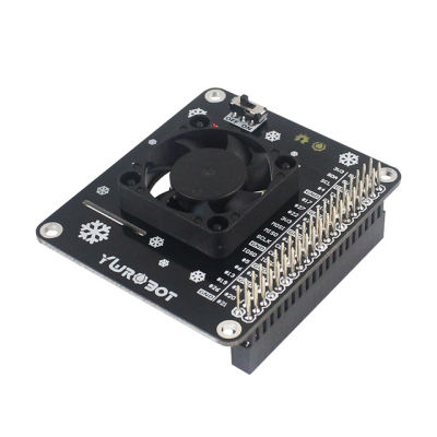 【❖New Hot❖】 fuchijin77 Raspberry Pi 4พัดลมทำความเย็นแผงขยาย Gpio ด้วยไฟ Led เย็นโมดูล Gpio Extensison สำหรับ4b ราสเบอร์รี่ Pi/3b/3b/3a