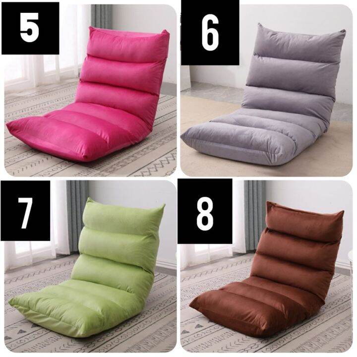 Lazy Sofa Tatami Bed Folding Back / Sofa Lipat Busa Panjang 6 Grid ...