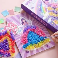 【Ready】? Dreamy hand-painted poking music top ten themes girls toys puzzle children handmade poking princess