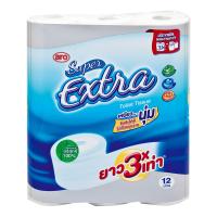 [ส่งฟรี!!!] เอโร่ กระดาษชำระยาว 38 เมตร x 12 ม้วนaro Toilet Tissue Roll 38 m x 12 rolls