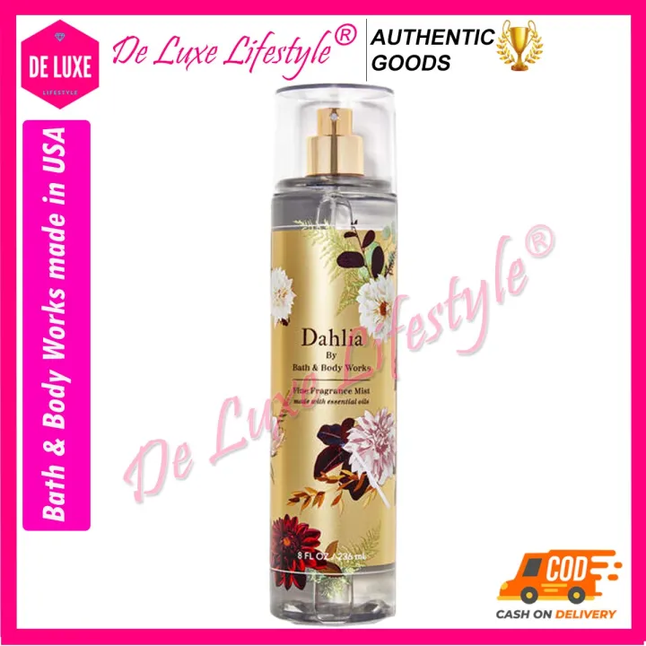 Original Perfume Bath And Body Works Dahlia Fine Fragrance Mist 236 ML ...