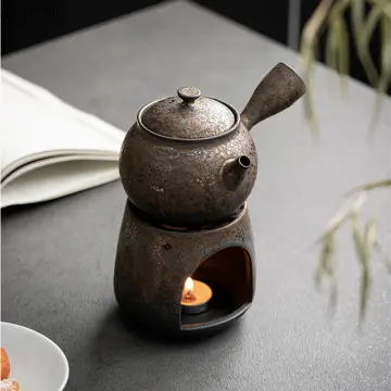 BORREY Coffee Water Warmer Candle Heating Base Holder Teaware