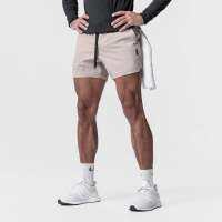 ZHO- Summer Muscle Men Sports Casual Shorts Stretch Basketball Fitness Straight leg Quick drying shorts Men XF-210