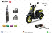 หัวเทียน BRISK สำหรับรถมอเตอร์ไซค์ YAMAHA QBIX (CY41RAN)