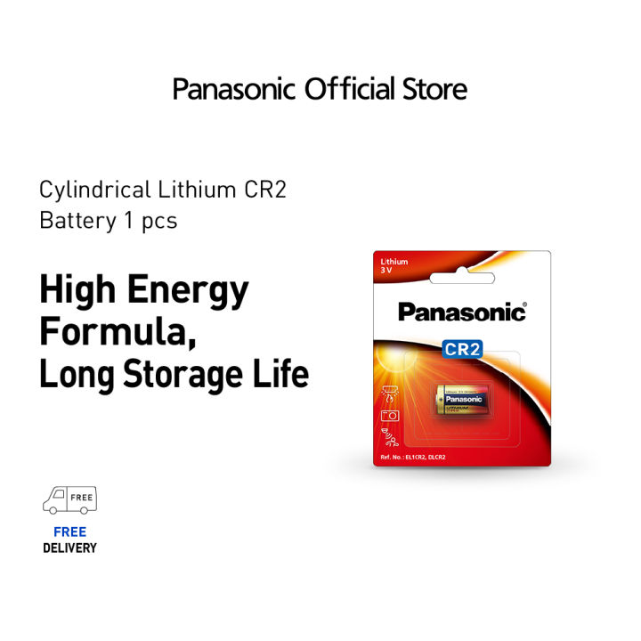 Panasonic Photo Lithium Battery 1pc CR-2W | Lazada Singapore