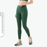 Lulu New Yoga Pants Womens Elastic Tight Sports Quick Dry Capris KZ902