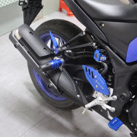 รถจักรยานยนต์ Crash Pads ท่อไอเสีย Sliders Body Protector สำหรับ YAMAHA YZF R3 R25 YZF-R3 MT-03 MT-03 MT25อุปกรณ์เสริม MT 03 MT 25