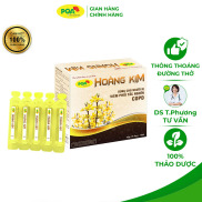 Hoàng Kim PQA giúp giảm ho, long đờm