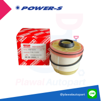 POWER-S ไส้กรองนํ้ามันเชื้อเพลิง TOYOTA VIGO,FORTUNER ,HIACE ,INNOVA ปี05 -10 KUN1 ,KUN16,KUN25 ,KUN26 1KDFTV, 2KDFTV ขนาด 2,500 - 3,000 CC เบอร์แท้ 23390-YZZA1 (รหัสอะไหล่ PSF-437A-S)