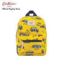 Cath Kidston Kids Modern Mini Backpack Rally Cars Yellow กระเป๋า กระเป๋าสะพาย กระเป๋าสะพายหลัง กระเป๋าเป้ กระเป๋าเด็ก กระเป๋าแคทคิดสตัน