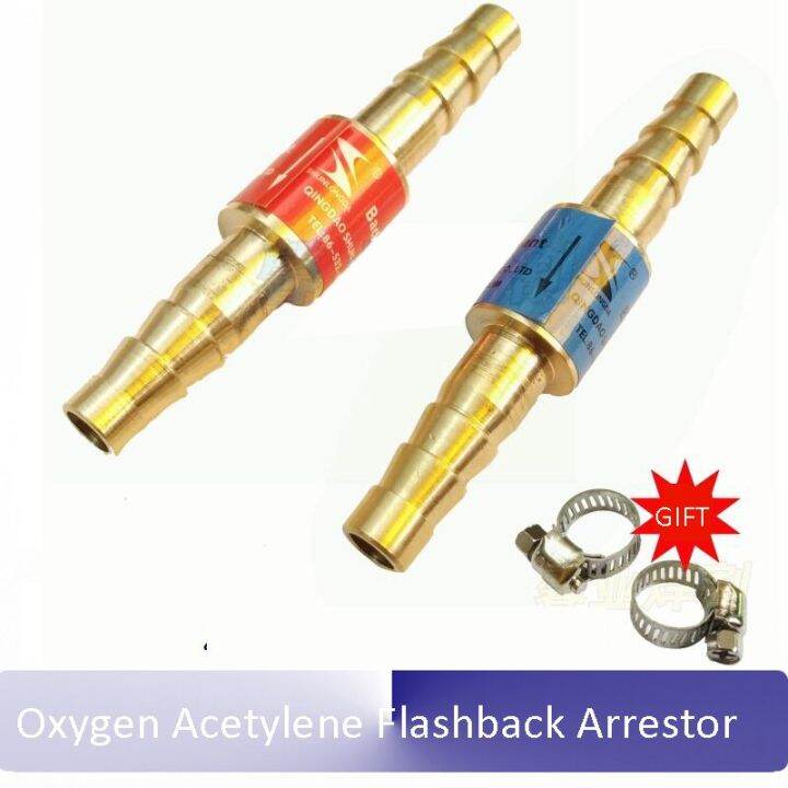 Oxygen Acetylene Flashback Arrestor Check Valve Flame Buster For