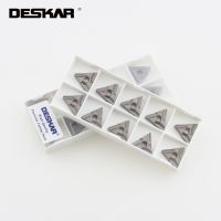 10PCS DESKAR TNMG160404 TNMG160408 R-S L-S R-VF L-VF TS HQ MT LF90 Cermet Turning Tools Lathe Cutter Cutting Blades Universal