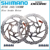 Shimano DEORE SM RT56จานเบรคจักรยานเสือภูเขา6ล้อ M610 RT56จานเบรค M6000ขนาด160มม. 180มม. อุปกรณ์จักรยาน MTB