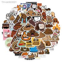 ☫ 10/30/60pcs Funny Poo Meme Stickers Graffiti Cartoon Spoof Shit Decal Toys DIY Laptop Phone Helmet Luggage Suitcase Car Sticker