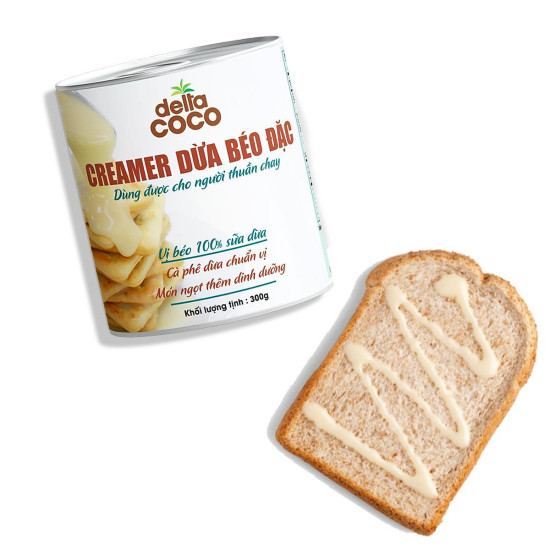 Creamer dừa béo đặc delta coco cô đặc từ 100% nước cốt dừa bến tre - ảnh sản phẩm 3