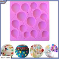 【Ready Stock】 ✳❇✳ C14 [biling] Silicone Balloons Fondant Cake Sugarcraft Decor Baking Mold DIY Crafts Tools