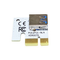 มืออาชีพ PCI Express 1X อะแดปเตอร์ PCIe 1X ถึง16X การ์ดขยายสำหรับการขุดเหรียญบิทคอยน์