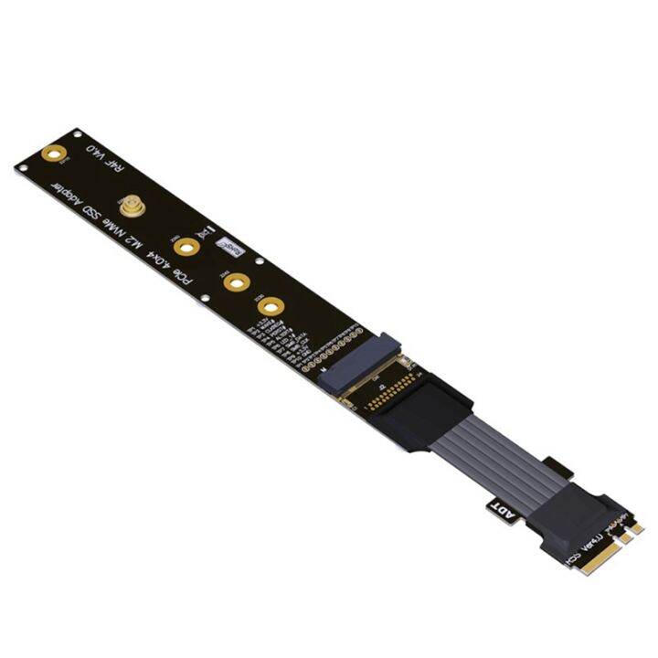 M.2 WiFi A.E Key to M.2 for NVME M Key SSD Riser Card PCIE 4.0 X1 Gen4 ...