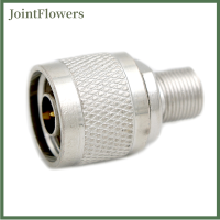 JointFlowers 1pcs N-F TYPE N ปลั๊กชายไปยัง F FEMALE JACK RF CONNECTOR ADAPTER