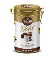 Tulip Gold 22-24%  ทิวลิป โกล์ด ผงโกโก้ 100% ขนาด 400 g. รุ่นกระป๋อง