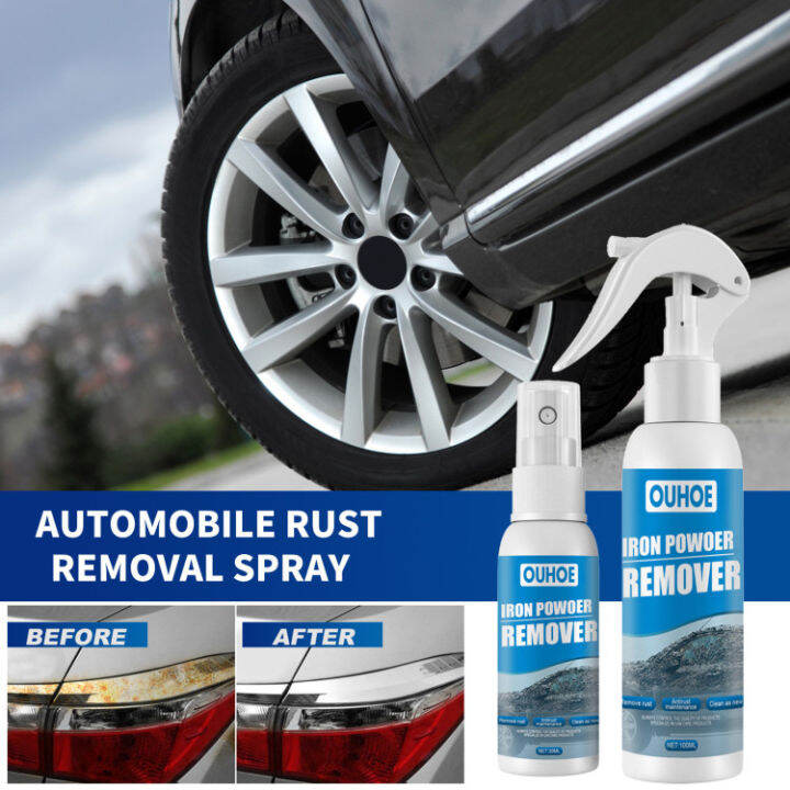 Car Iron Remover Spray Car Rust Removal Spray Rust Reformer for Metal ...