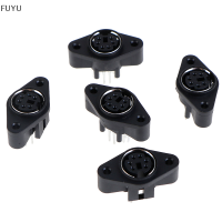 FUYU 5pcs MDC/S Terminal SOCKET DIN JACK Connector MINI PS2 6Pin 6P SOCKET