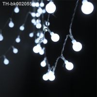 ♂▪♗ LSDM New Year 1.5/2/3/4/5/10M LED Holiday Fairy Garland Ball String Lights Globe Wedding Home Decoration Battery Rope Lights