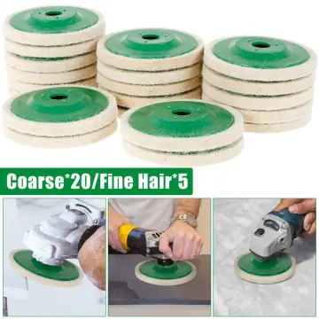 7pcs/set Buffing Polishing Pads Car Polisher Drill Wool Wheel Mop Kit 