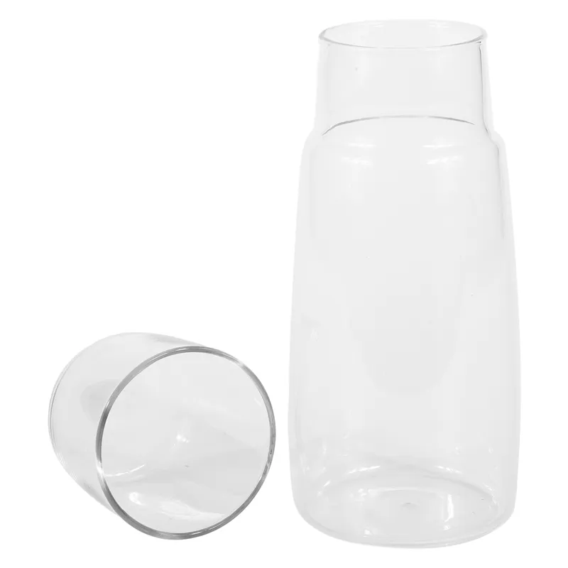 850ml Bedside Water Carafe Set with Tumbler Glass Set for