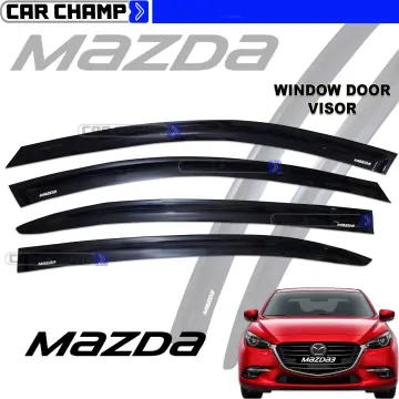 Oem mazda deals 3 window visors