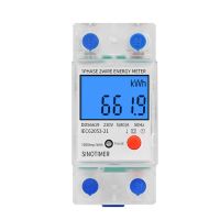 SINOTIMER DDS6619-012 AC 220V 80A LCD Digital Backlight Single Phase Energy Meter KWh Power Consumption Meter Wattmeter