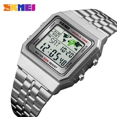 （A Decent035）นาฬิกา Skmedigitalwatches Countdow TimeWaterproofElectronicWatch