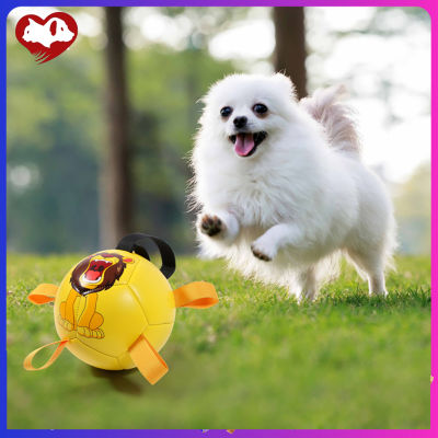 ของเล่นลูกฟุตบอลสุนัขสารพัดประโยชน์กลางแจ้งในร่มของเล่นลูกบอลสุนัขแบบโต้ตอบสำหรับสุนัขเล็กกลางใหญ่