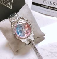 Guess นาฬิกาข้อมือสแตนเลสสำหรับสตรี W0774L2 W0774L5 W0774L3 W0774L1 W0774L6 37mm diamond lady women watch