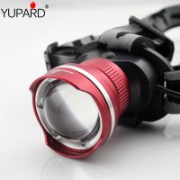 YUPARD XML XM-L2 LED T6 LED Waterproof Zoom HeadLight Focus Front Light LED 3 Mode HeadLamp outdoor camping fishing