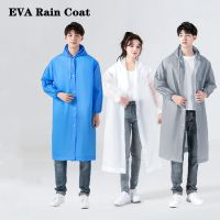 เสื้อกันฝนกันน้ำ Baju Hujan เสื้อกันฝนแบบใช้ซ้ำได้ Outdoor Travel Rainwear EVA ผู้ใหญ่เสื้อกันฝน