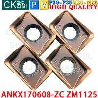 ANKX170608-ZC ZM1125 ANKX 170608 ZC คาร์ไบด์แทรกเครื่องมือกัดไหล่เครื่องมือ ANKX CNC เครื่องกลึงโลหะเครื่องมือตัดแบบถอดเปลี่ยนได้