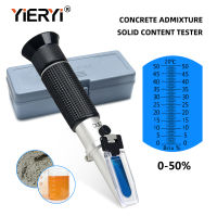 Yieryi แบบพกพา0-50% Brix จับเครื่องวัดความหวาน Refractometer