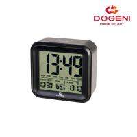 DOGENI นาฬิกาดิจิตอล โดเกนี่ รุ่น TDP001BL สีดำ ขนาด : กว้าง 11.5x สูง 10.5x หนา  5.0ซม. LCD Clock