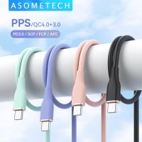 ASOMETECH 2M 60W Fast USB C Cable Type C Cable Fast Charging Data Cord Charger USB Cable C For Samsung S21 S20 A51 Xiaomi Mi 10