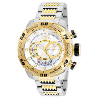 Invicta Mens Speedway Stainless Steel Quartz Stainless-Steel Strap, Two Tone, 24 Casual Watch (Model: 25480)